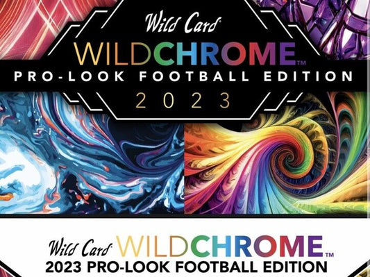 2023 Wild Card WildChrome Hobby Box! 6 Autos! PRE SALE